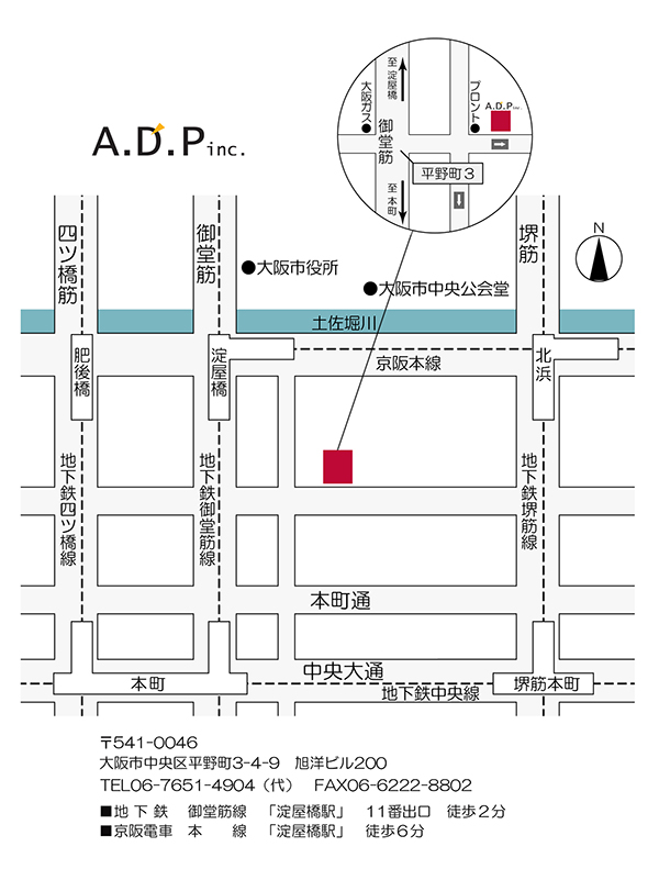 本社地図